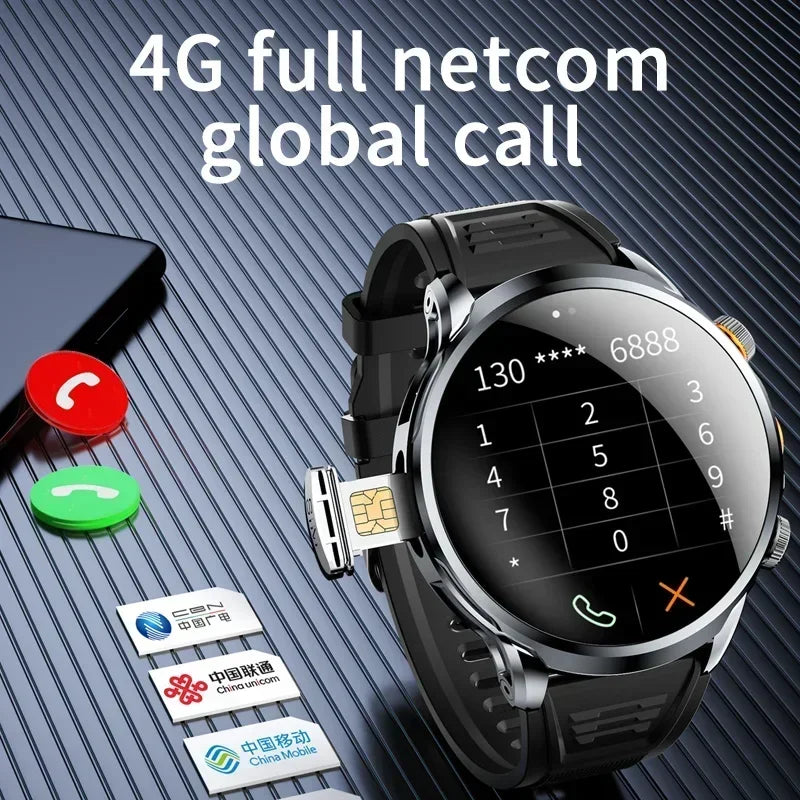 5G Smartwatch H18 Pro Men's Women's GPS WIFI 5G Smartwatch Rotating camera NFC App Download 256GB storage